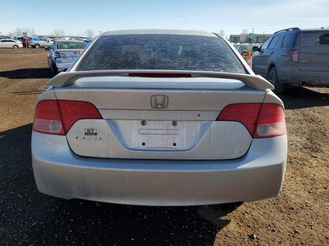 2HGFA15836H023290 - 2006 HONDA CIVIC EX SILVER photo 6
