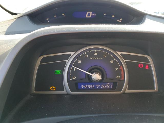 2HGFA15836H023290 - 2006 HONDA CIVIC EX SILVER photo 9