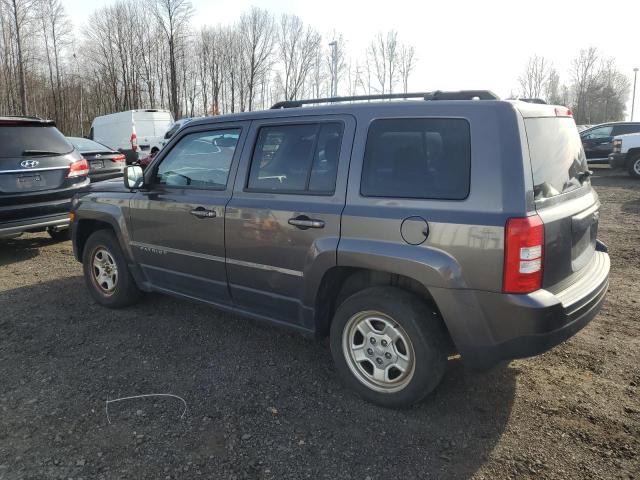 1C4NJPBA6HD149955 - 2017 JEEP PATRIOT SPORT GRAY photo 2