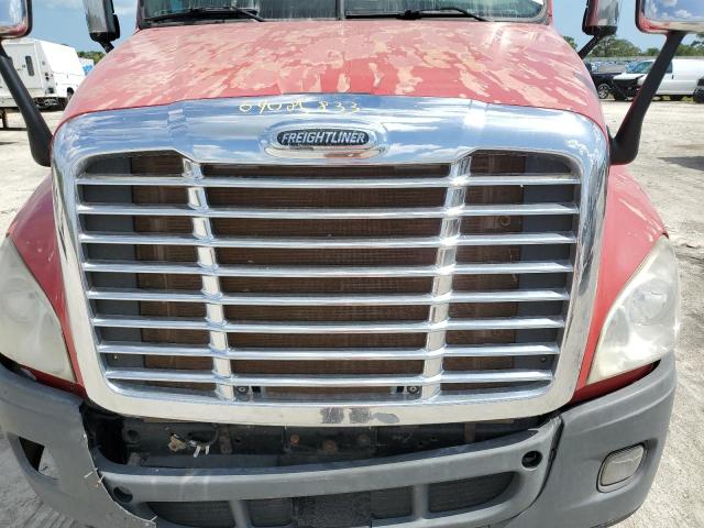 3AKJGLDRXESFK1808 - 2014 FREIGHTLINER CASCADIA 1 BURGUNDY photo 11