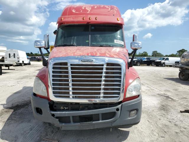 3AKJGLDRXESFK1808 - 2014 FREIGHTLINER CASCADIA 1 BURGUNDY photo 5