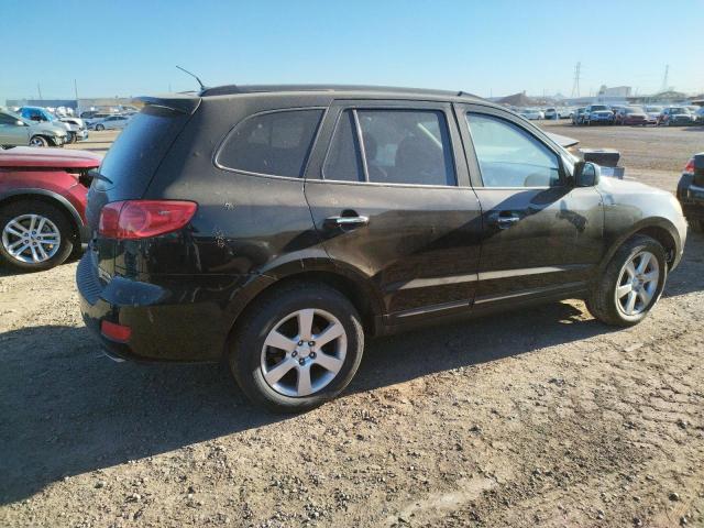 5NMSH73E58H225964 - 2008 HYUNDAI SANTA FE SE BLACK photo 3