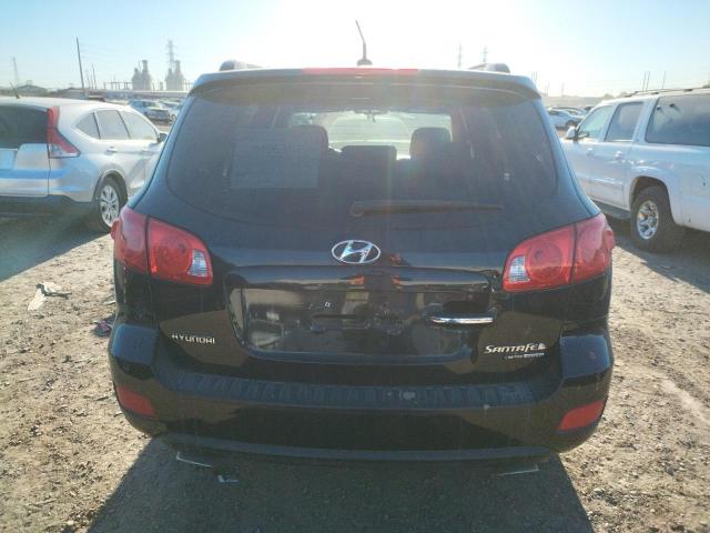 5NMSH73E58H225964 - 2008 HYUNDAI SANTA FE SE BLACK photo 6