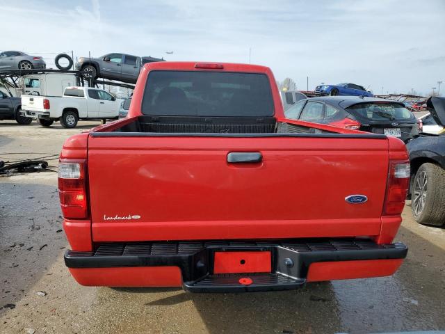 1FTYR10DX3PB84148 - 2003 FORD RANGER RED photo 6