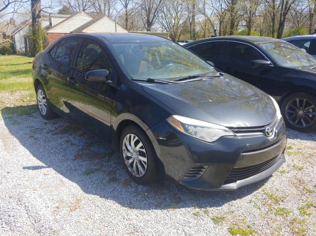 2T1BURHE7FC309478 - 2015 TOYOTA COROLLA L BLACK photo 1