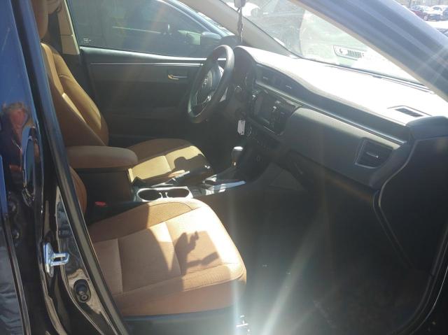 2T1BURHE7FC309478 - 2015 TOYOTA COROLLA L BLACK photo 5