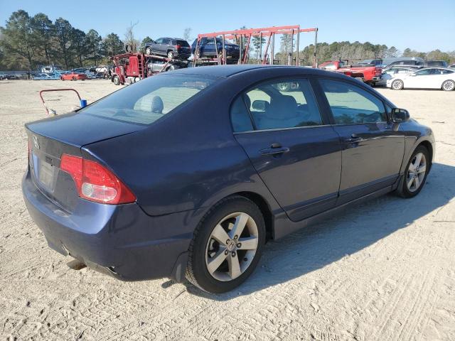 1HGFA16837L027326 - 2007 HONDA CIVIC EX BLUE photo 3