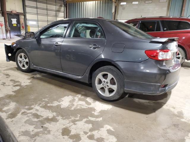 2T1BU4EE4CC910124 - 2012 TOYOTA COROLLA BASE GRAY photo 2