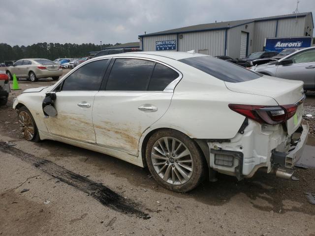 JN1EV7AP9KM513077 - 2019 INFINITI Q50 LUXE WHITE photo 2