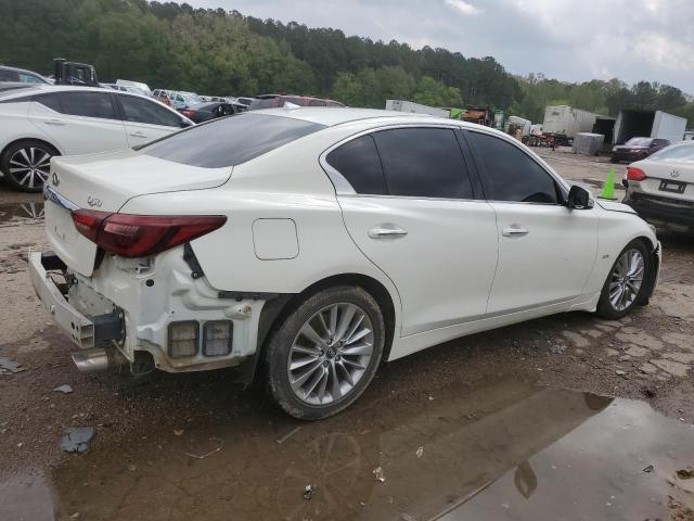 JN1EV7AP9KM513077 - 2019 INFINITI Q50 LUXE WHITE photo 3