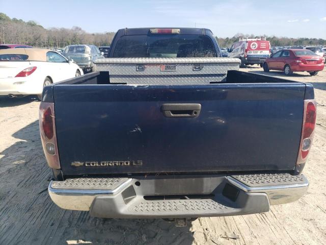 1GCDT196248113414 - 2004 CHEVROLET COLORADO BLUE photo 6