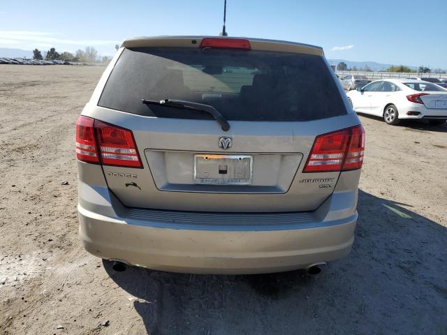 3D4GG57V69T534244 - 2009 DODGE JOURNEY SXT TAN photo 6