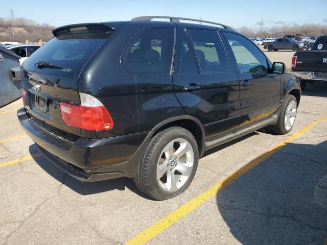 5UXFB53515LV16140 - 2005 BMW X5 4.4I BLACK photo 3