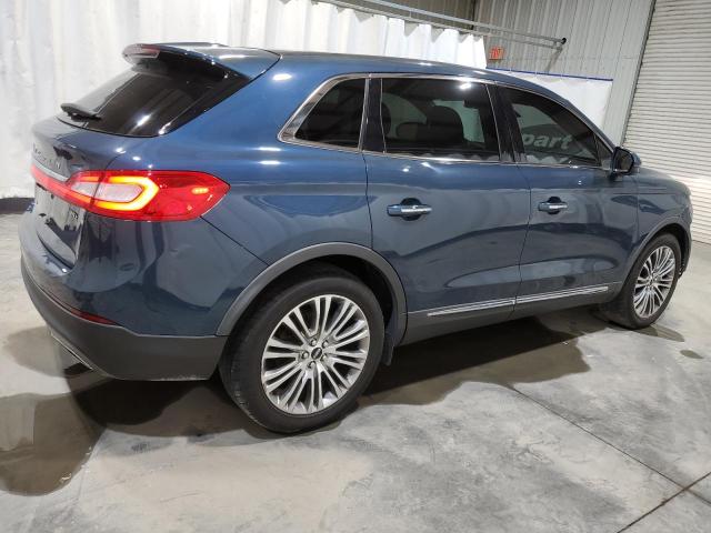 2LMTJ8LR1GBL46537 - 2016 LINCOLN MKX RESERVE BLUE photo 3