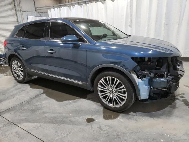2LMTJ8LR1GBL46537 - 2016 LINCOLN MKX RESERVE BLUE photo 4