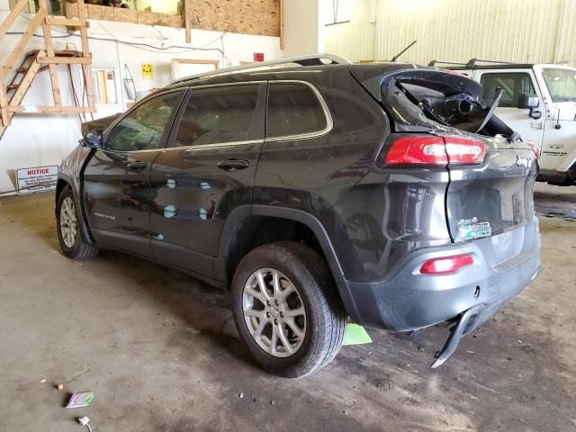 1C4PJMCB6EW142650 - 2014 JEEP CHEROKEE LATITUDE BLACK photo 2