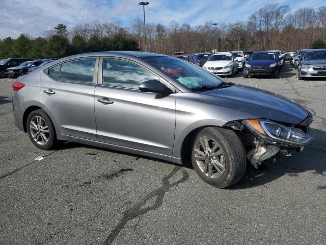 5NPD84LF2JH268747 - 2018 HYUNDAI ELANTRA SEL GRAY photo 4