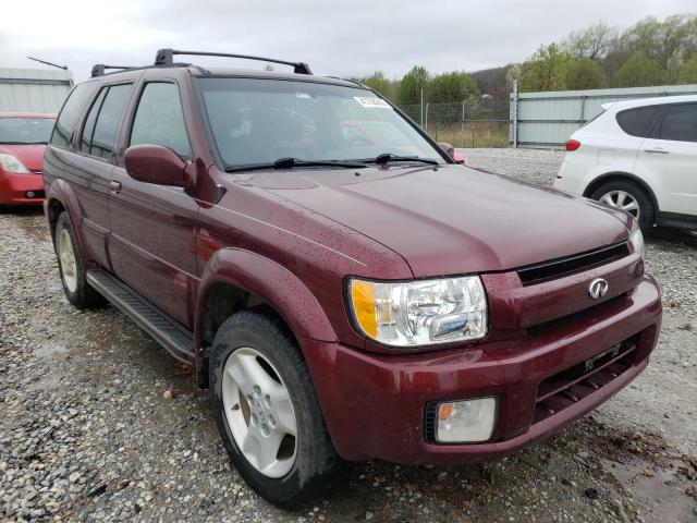 JNRDR09Y82W250506 - 2002 INFINITI QX4 BURGUNDY photo 1