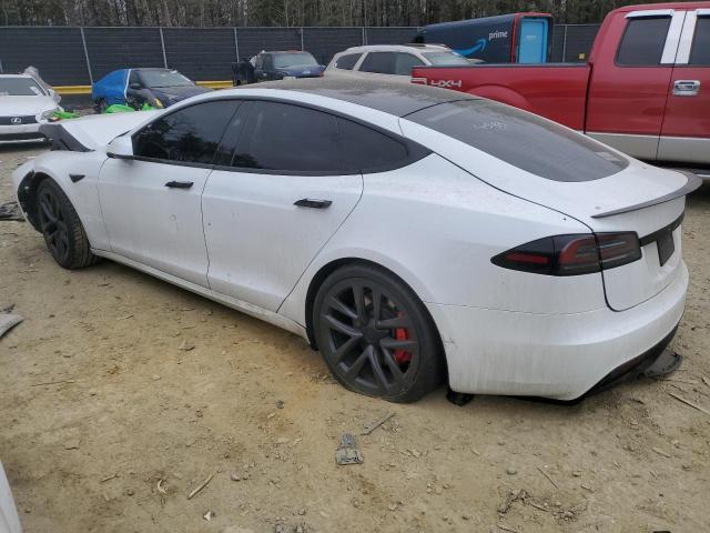 5YJSA1E62RF539887 - 2024 TESLA MODEL S WHITE photo 2
