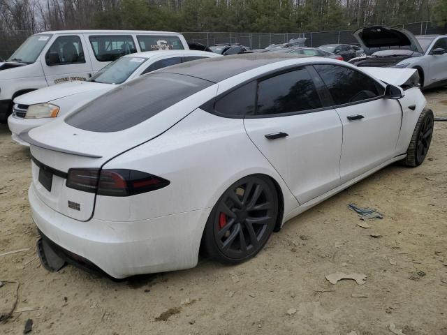 5YJSA1E62RF539887 - 2024 TESLA MODEL S WHITE photo 3