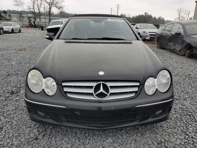 WDBTK56F29T101356 - 2009 MERCEDES-BENZ CLK 350 BLACK photo 5