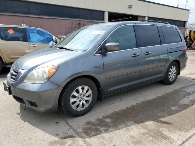 5FNRL3H49AB076584 - 2010 HONDA ODYSSEY EX GRAY photo 1