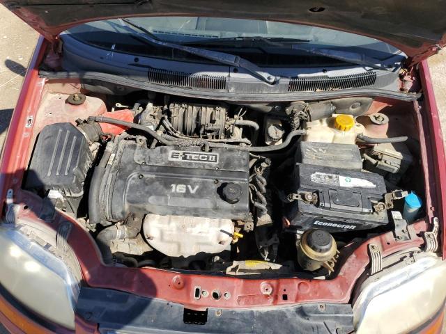 KL1TD56686B557401 - 2006 CHEVROLET AVEO BASE 红色 照片 11