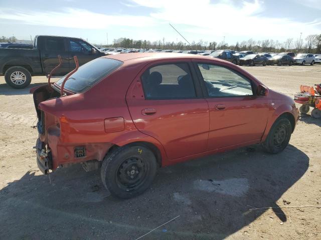 KL1TD56686B557401 - 2006 CHEVROLET AVEO BASE 红色 照片 3