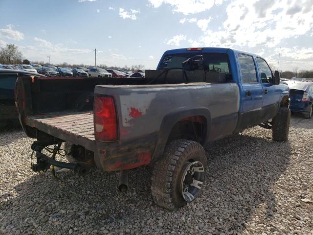 1GCJK33D16F252375 - 2006 CHEVROLET SILVERADO K3500 BLUE photo 3