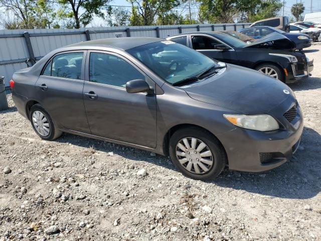 1NXBU4EE4AZ217503 - 2010 TOYOTA COROLLA BASE GRAY photo 4