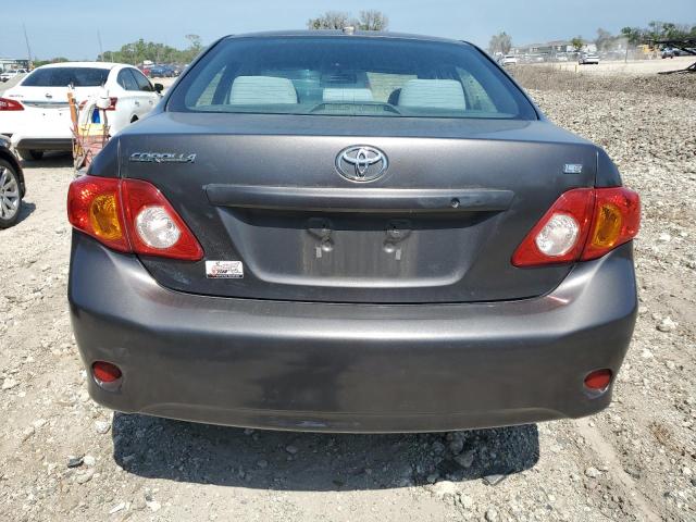 1NXBU4EE4AZ217503 - 2010 TOYOTA COROLLA BASE GRAY photo 6