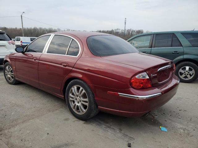 SAJEA01UX3HM67504 - 2003 JAGUAR S-TYPE BURGUNDY photo 2