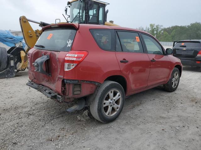 JTMBF4DV5AD024454 - 2010 TOYOTA RAV4 RED photo 3