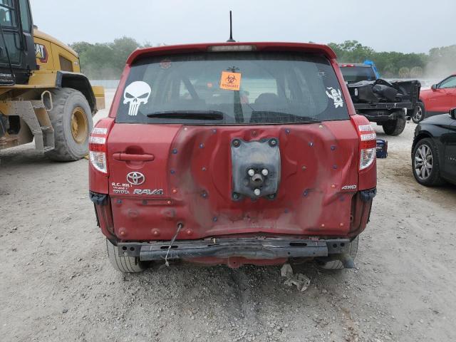 JTMBF4DV5AD024454 - 2010 TOYOTA RAV4 RED photo 6