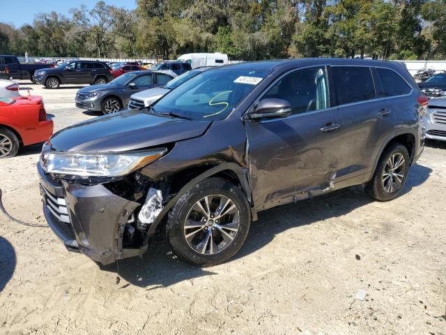 5TDZZRFH3HS208946 - 2017 TOYOTA HIGHLANDER LE GRAY photo 1