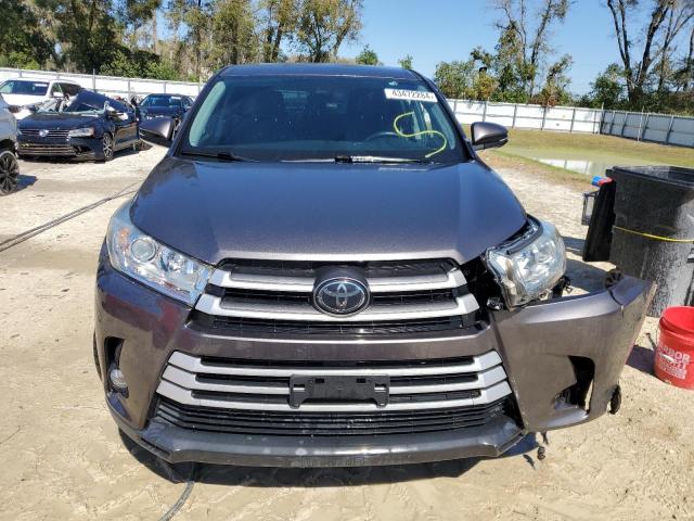 5TDZZRFH3HS208946 - 2017 TOYOTA HIGHLANDER LE GRAY photo 5