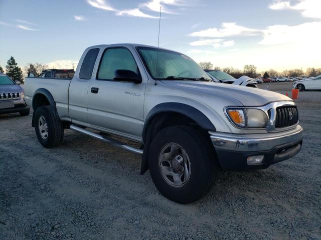 5TESM92N34Z363358 - 2004 TOYOTA TACOMA XTRACAB PRERUNNER ვერცხლისფერი ფოტო 4