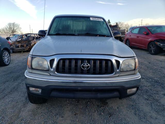 5TESM92N34Z363358 - 2004 TOYOTA TACOMA XTRACAB PRERUNNER ვერცხლისფერი ფოტო 5