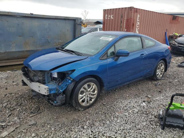 2HGFG3B53FH520439 - 2015 HONDA CIVIC LX BLUE photo 1