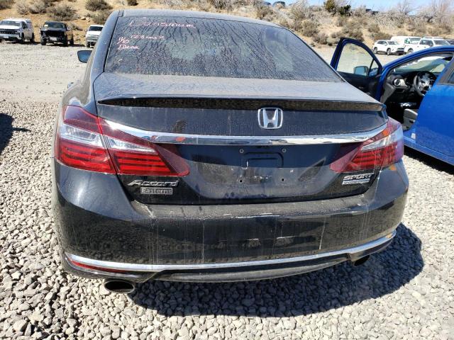 1HGCR2F16HA057812 - 2017 HONDA ACCORD SPORT SPECIAL EDITION BLACK photo 6