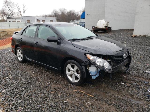 2T1BU4EEXBC678708 - 2011 TOYOTA COROLLA BASE BLACK photo 4