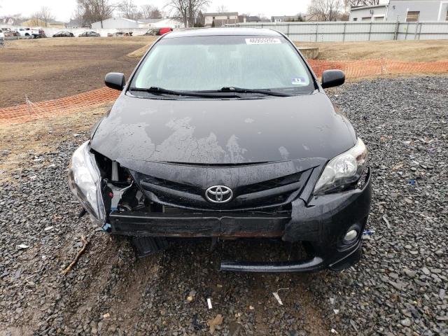 2T1BU4EEXBC678708 - 2011 TOYOTA COROLLA BASE BLACK photo 5