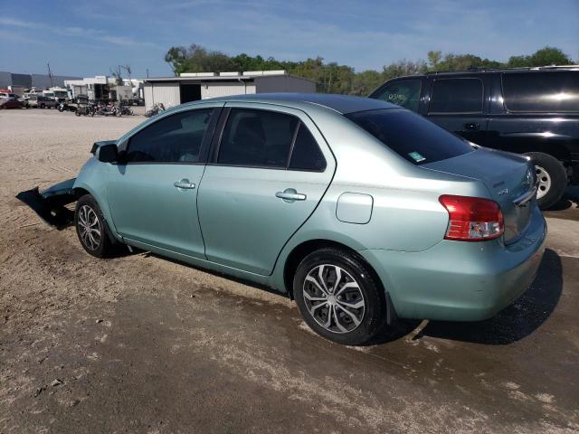 JTDBT923984037886 - 2008 TOYOTA YARIS TEAL photo 2