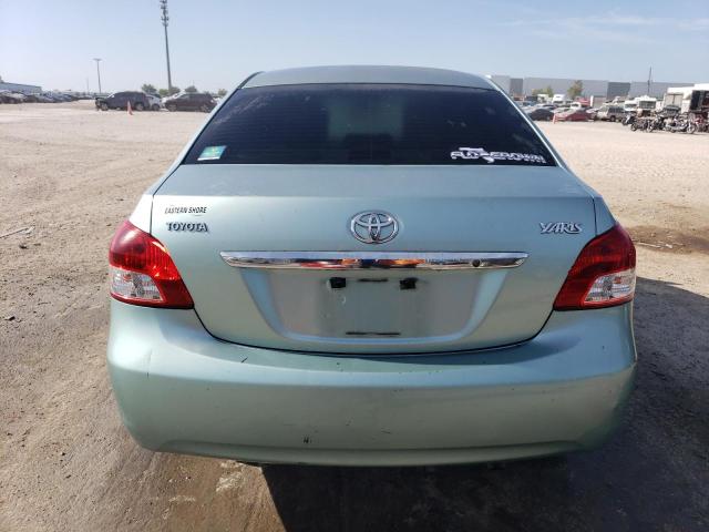 JTDBT923984037886 - 2008 TOYOTA YARIS TEAL photo 6