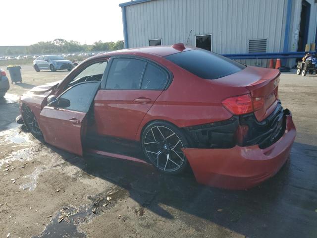 WBA3A9G57CNN67813 - 2012 BMW 335 I RED photo 2