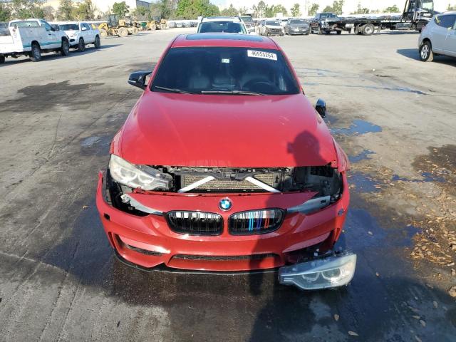 WBA3A9G57CNN67813 - 2012 BMW 335 I RED photo 5