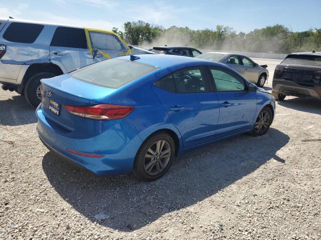 5NPD84LF2HH004342 - 2017 HYUNDAI ELANTRA SE BLUE photo 3