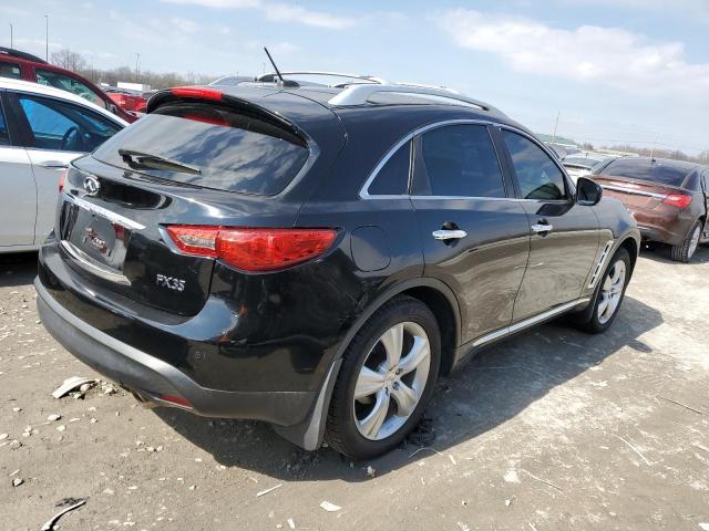 JN8AS1MW2BM734075 - 2011 INFINITI FX35 BLACK photo 3