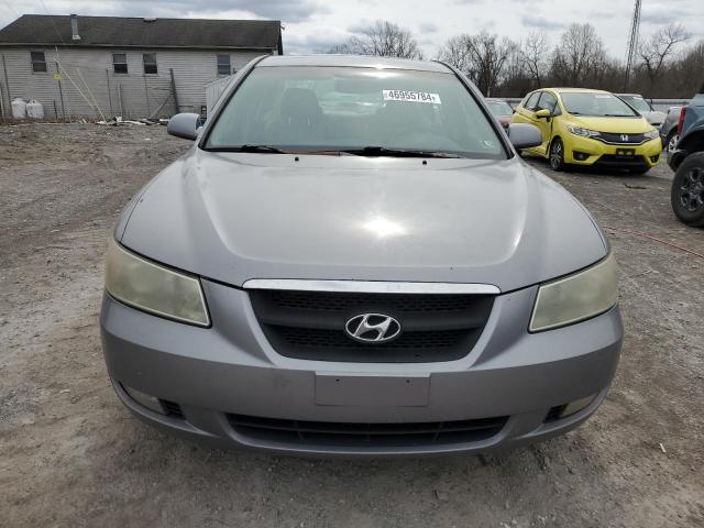 5NPEU46F96H030364 - 2006 HYUNDAI SONATA GLS SILVER photo 5