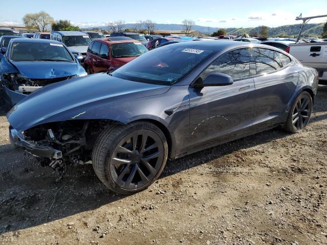 5YJSA1E52NF475819 - 2022 TESLA MODEL S Գրաֆիտ լուսանկար 1